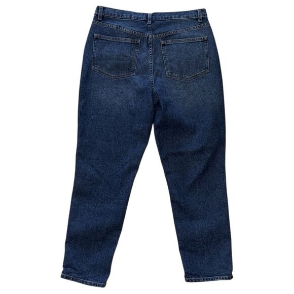 No Boundaries Juniors' Destructed Mom Jeans Size 15 - Picture 3 of 5